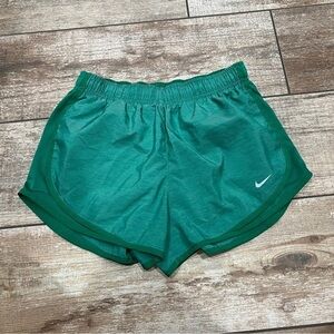 Nike | Dri-Fit Running Green Shorts